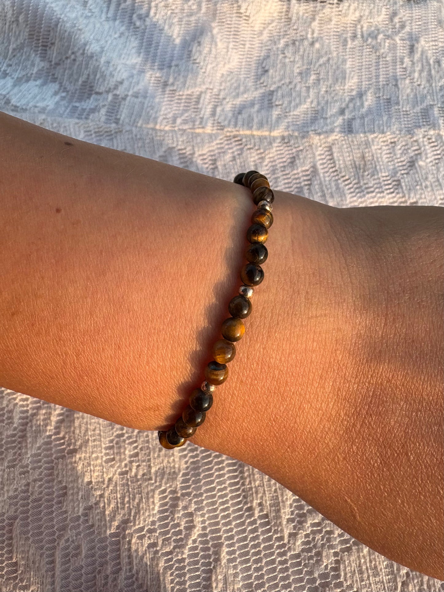 Pulsera Ojo de tigre mini