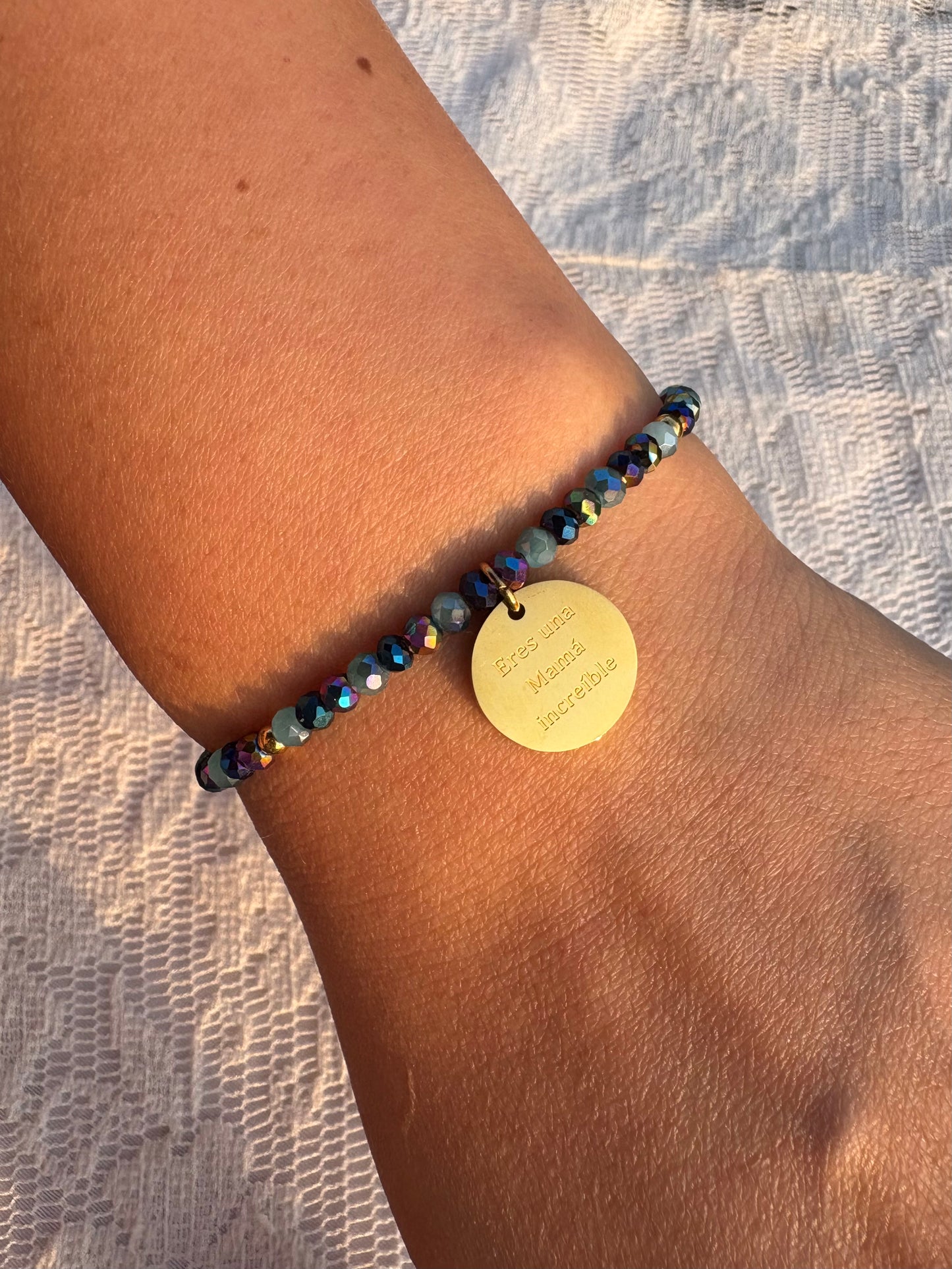 Pulsera Mom Azul