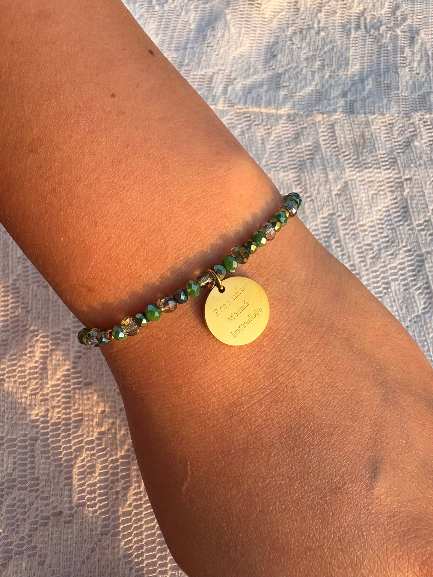 Pulsera Mom Verde