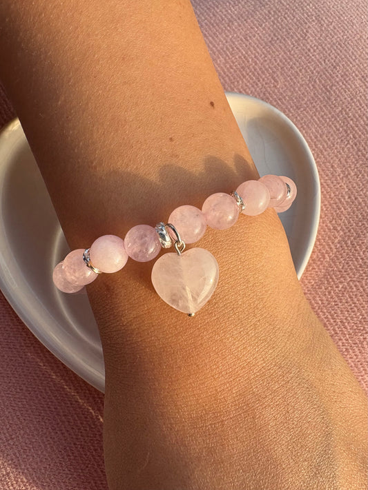 Pulsera Cuarzo Rosa