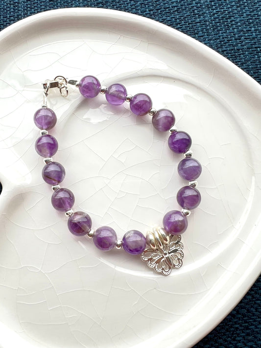 Pulsera Amatista Mariposa