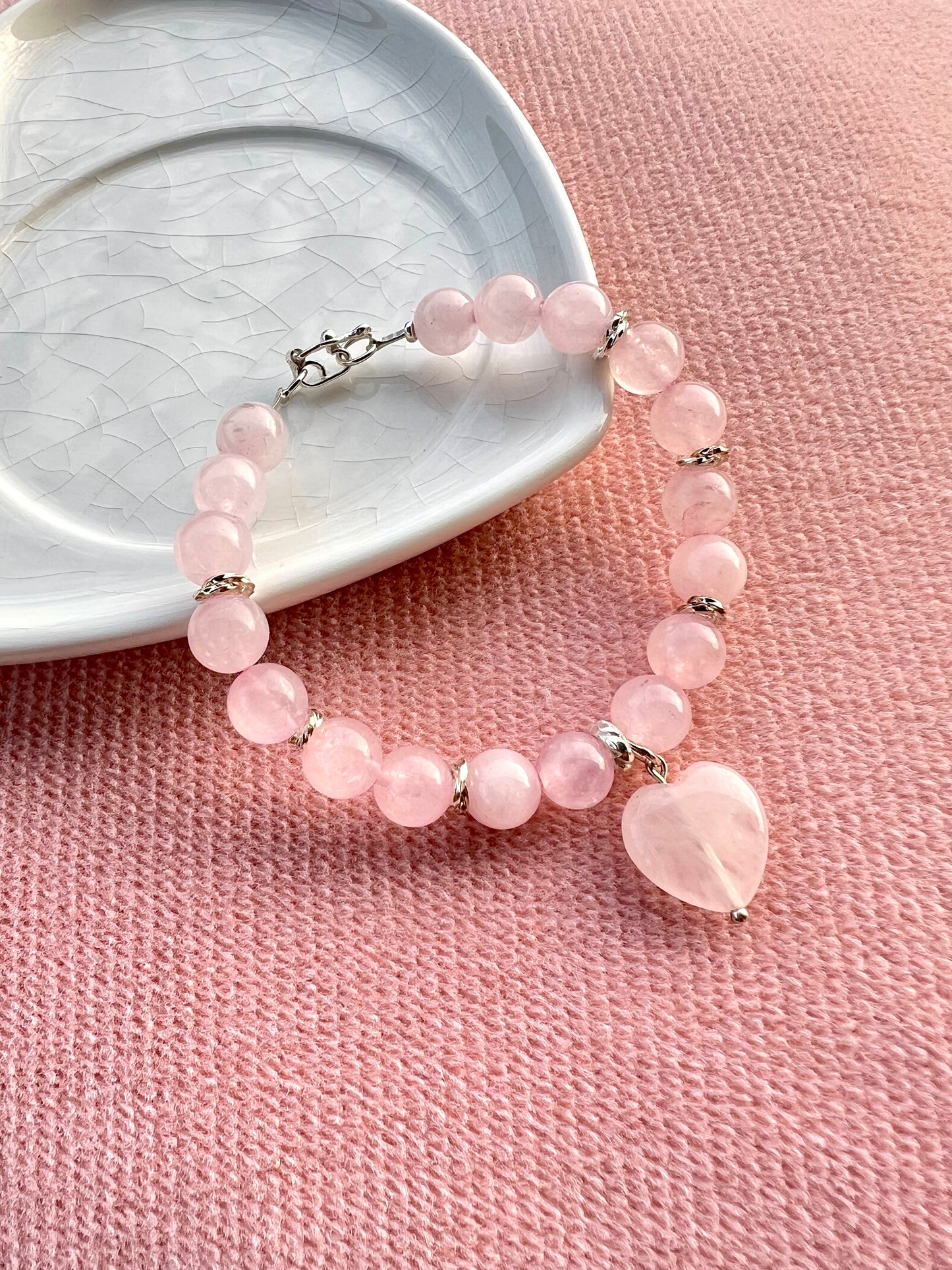 Pulsera Cuarzo Rosa