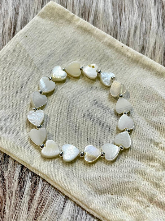 Pulsera Nácar Corazón