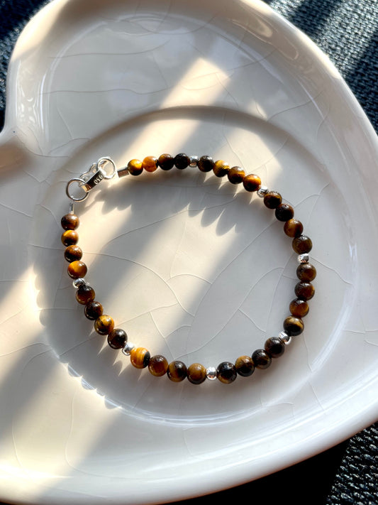 Pulsera Ojo de tigre mini
