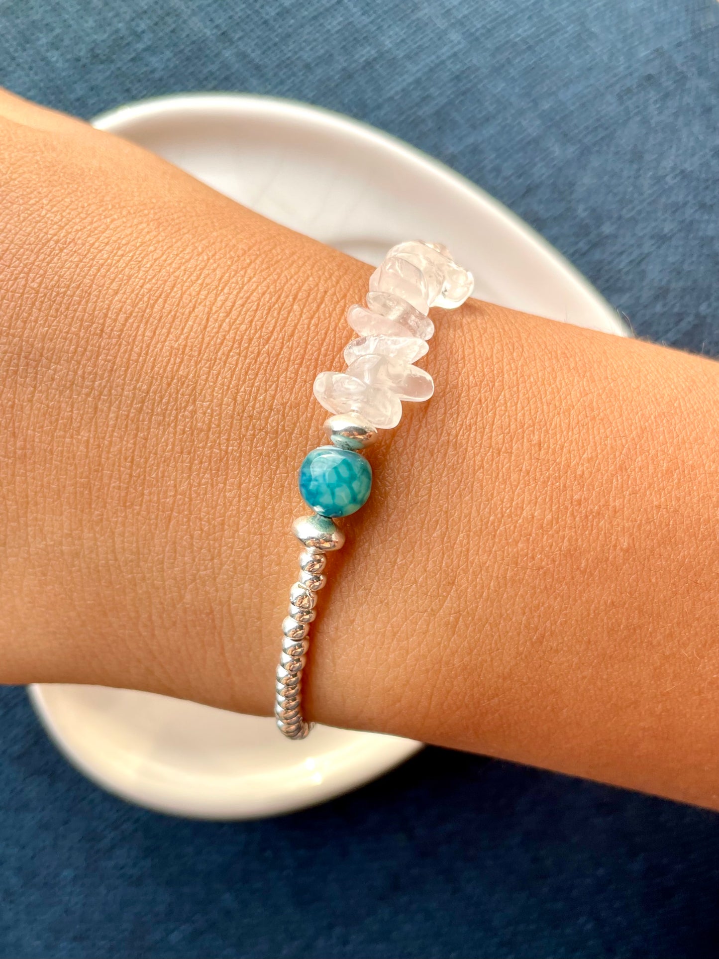 Pulsera Cuarzo Cristal
