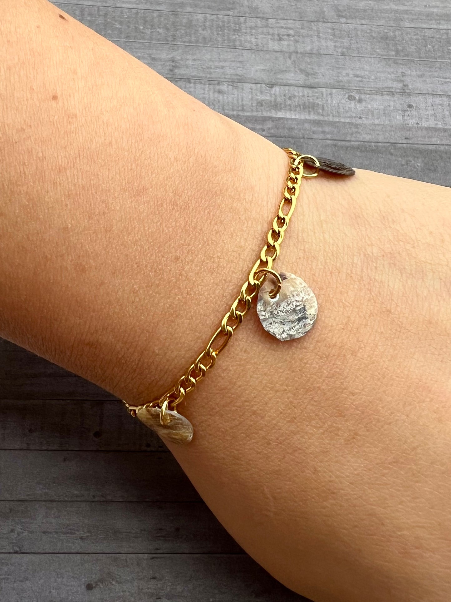 Pulsera Nácar Gold