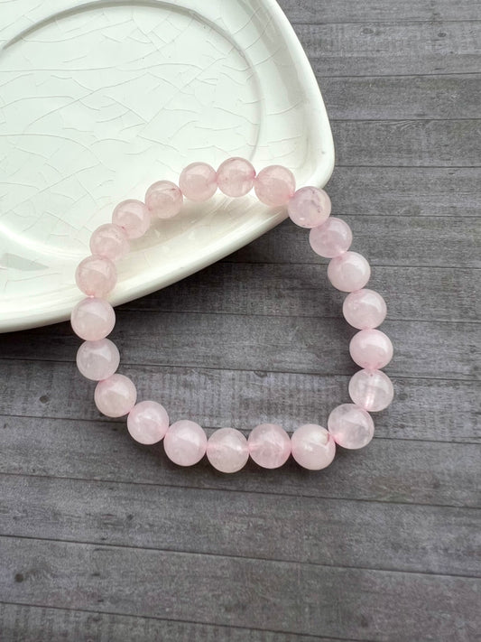 Pulsera de Cuarzo Rosa